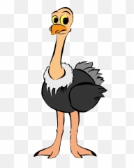 Pixel - Ostrich Clipart Png,Ostrich Png
