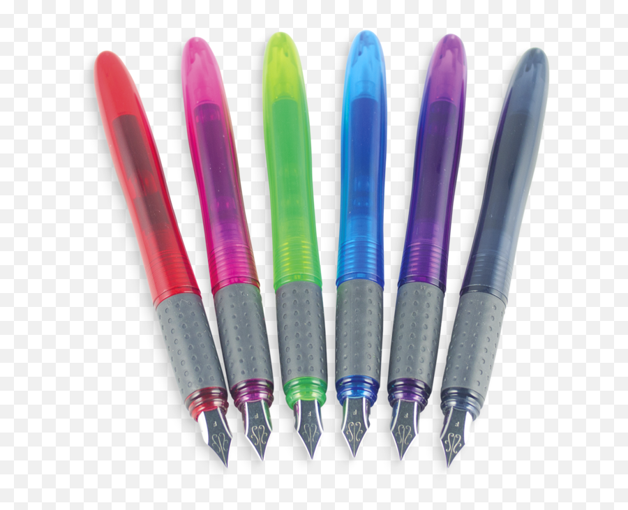 Splendid Fountain Pen Purple - Fountain Pens Clipart Full Clipart Se Of Pens Png,Pens Png