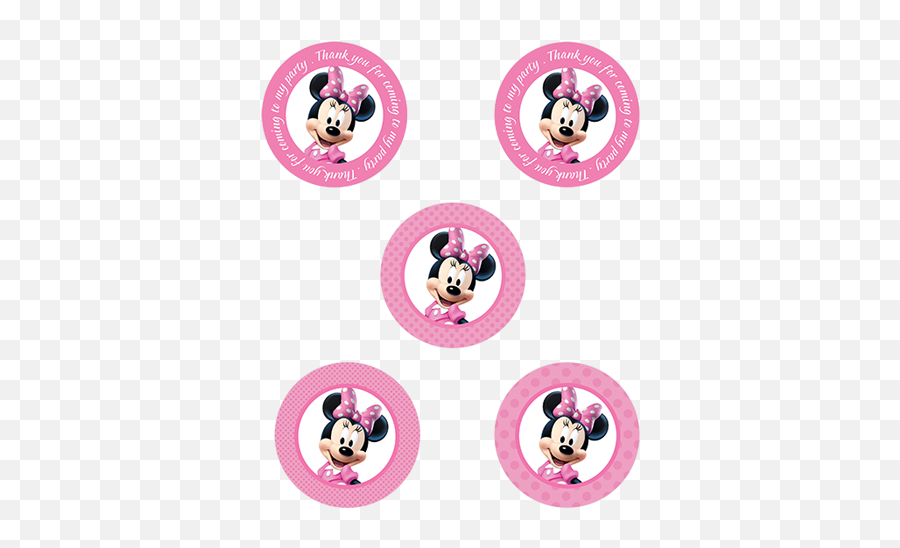 Download Week Ribbon Mouse Red Minnie Free Png Hq Clipart - Circle Minnie Mouse Png,Minnie Mouse Pink Png