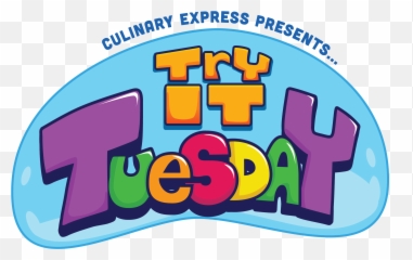 Culinary Express Presents Try It Tuesdays Logo Clipart - Language Png,Futurama Logos