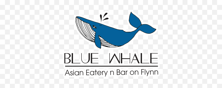 Blue Whale Asian Eatery N Bar U2013 - Blue Whale Bar Png,Blue Whale Png