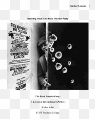 Pdf The Black Panther Party A Lesson In American - Dot png