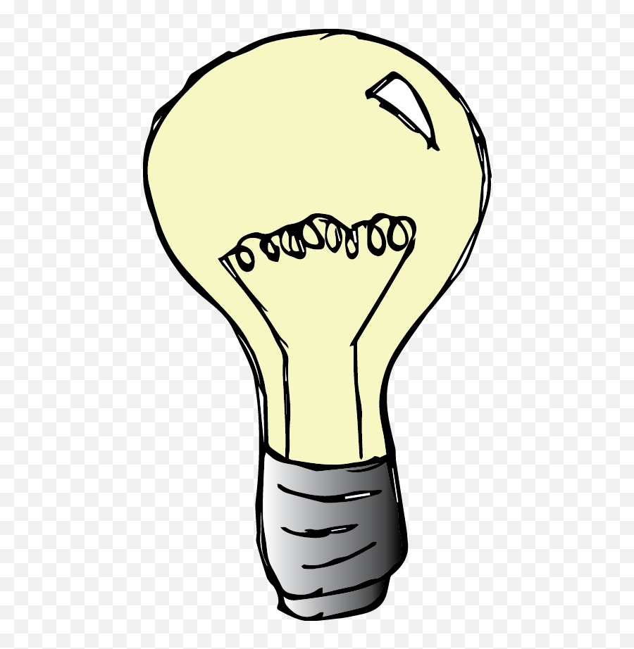 Lightbulb Clip Art Melonheadz Png Image - Melonheadz Light Bulb Clipart,Lightbulb Clipart Png