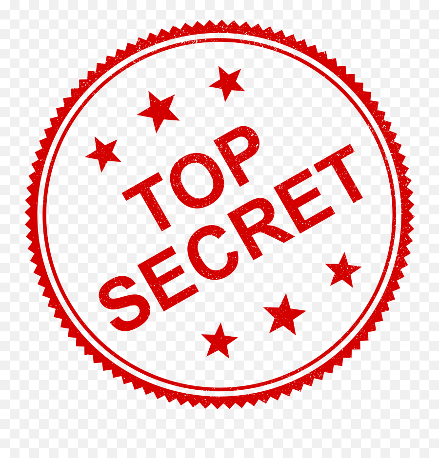 4 Top Secret Stamp Vector - Area 51 Transparent Background Png,Top Secret Png