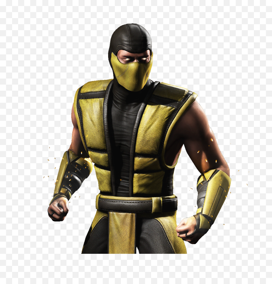 Mortal Kombat Scorpion Transparent Png - Scorpion Klassic Mortal Kombat,Sub Zero Png