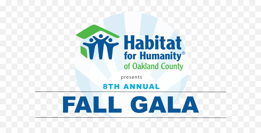 8th Annual Fall Gala The Power Of A Home Habitat For - Habitat For Humanity Detroit Png,Habitat For Humanity Logo Png