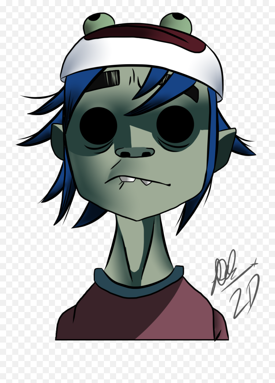 Gorillaz 2d Png 7 Image 867431 - Png Images Pngio Gorillaz 2 D Png,Gorillaz Logo Png