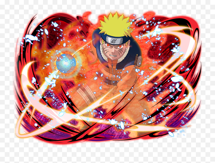 Ot Naruto Artwork - Naruto Uzumaki Power Of Determination Png,Naruto Rasengan Png