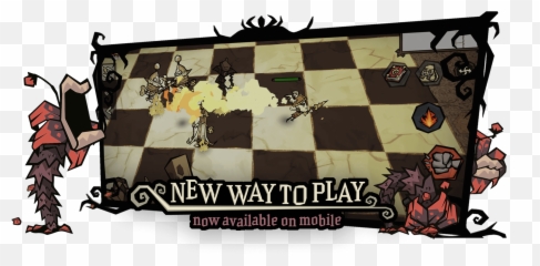Welcome To The Donu0027t Starve Newhome Closed Beta Test - Checkerboard Coffee Table Milo Png,Don't Starve Together Logo