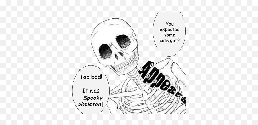 Me Spooky Skeleton Png Image With No - Cute Girl Spooky Skeleton,Spooky Skeleton Transparent