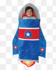 Bixbee Rocketflyer Sleeping Bag - Hooded Png,Sleeping Bag Png