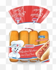 Download Hd Hot Dog Buns - Bimbo Hot Dog Buns Transparent Bimbo Hot Dog Buns Png,Transparent Hot Dog