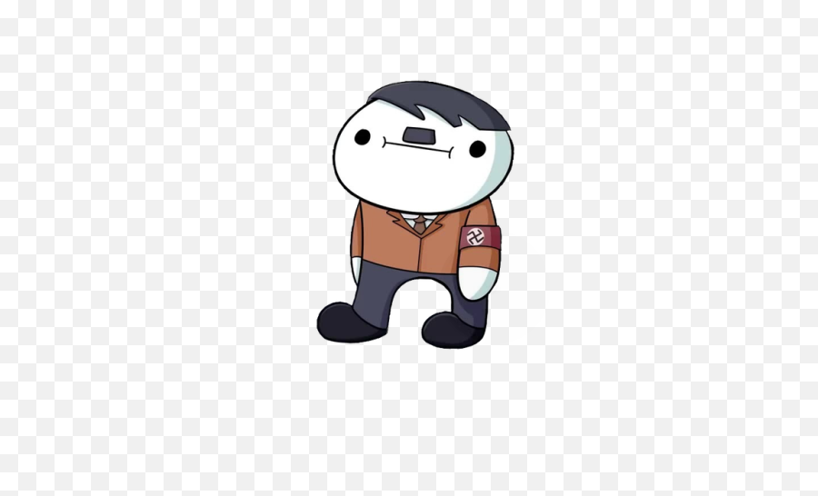Odd1sout Hitler Png By Goldendragon22 - Odd 1s Out Character Odd Ones Out Character,Hitler Transparent Background
