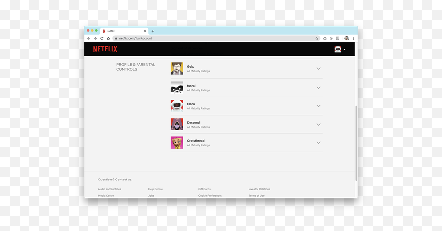 Turn Off Autoplay Previews - Language Png,Netflix Profile Icon
