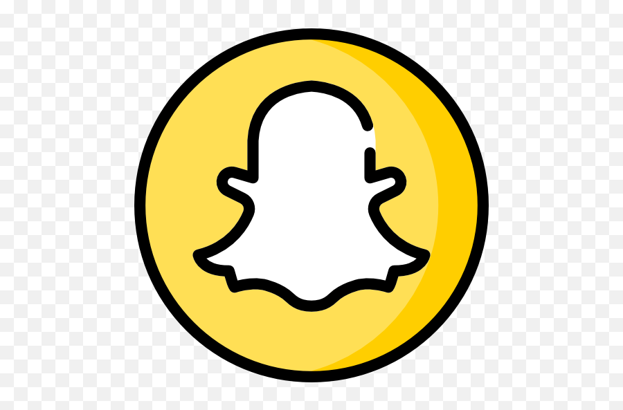 Snapchat Png Icon - Social Media Snapchat Icon,Snap Chat Logo Png