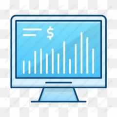 Download Stock Market Vector Icon Inventicons - Statistical Graphics png