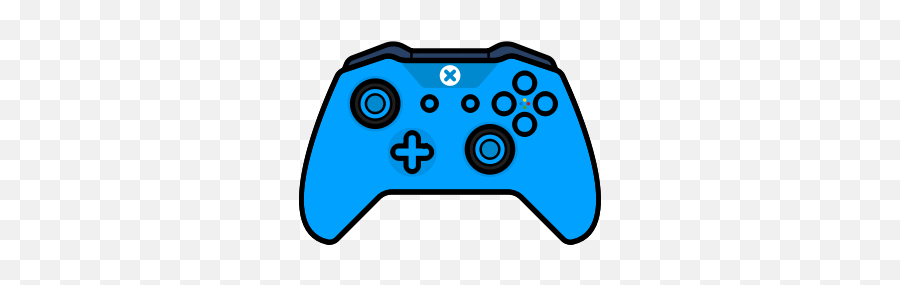 Blue Controller Gamer Xbox One Icon - Cartoon Xbox Controller Png,Game  Controller Png - free transparent png images 