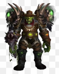Orc Hunter - Outfit World of Warcraft Wow Dk T7 png
