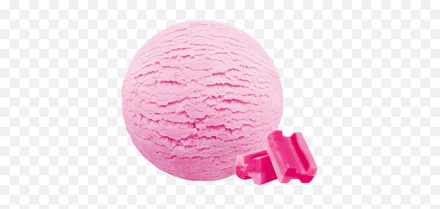 Bubble Gum - Bubblegum Flavoured Ice Cream Png,Bubble Gum Png