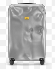 Icon Silver Large Suitcase - Sigg Crash Baggage Png,Silver Icon