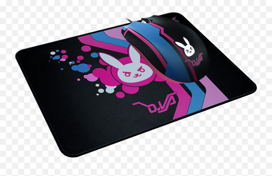 Overwatch Gaming Peripherals - Official Dva Gaming Gear Razer Mouse Pad D Va Goliathus Medium Speed Png,Diva Overwatch Icon