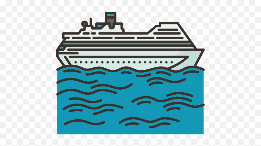 Cruise Ship - Free Travel Icons Marine Architecture Png,Cruise Ship Icon Png