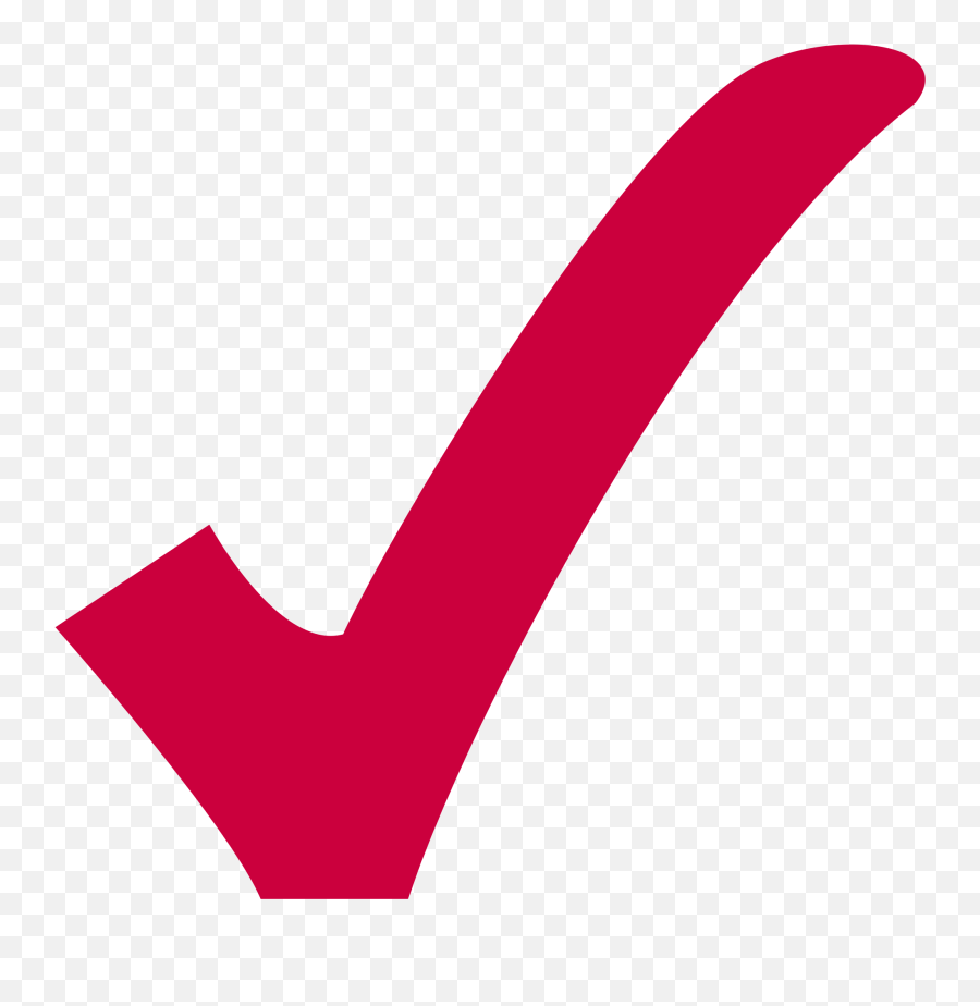 Checkmark Svg Redcheck Transparent - Red Check Png,Red Check Mark Png