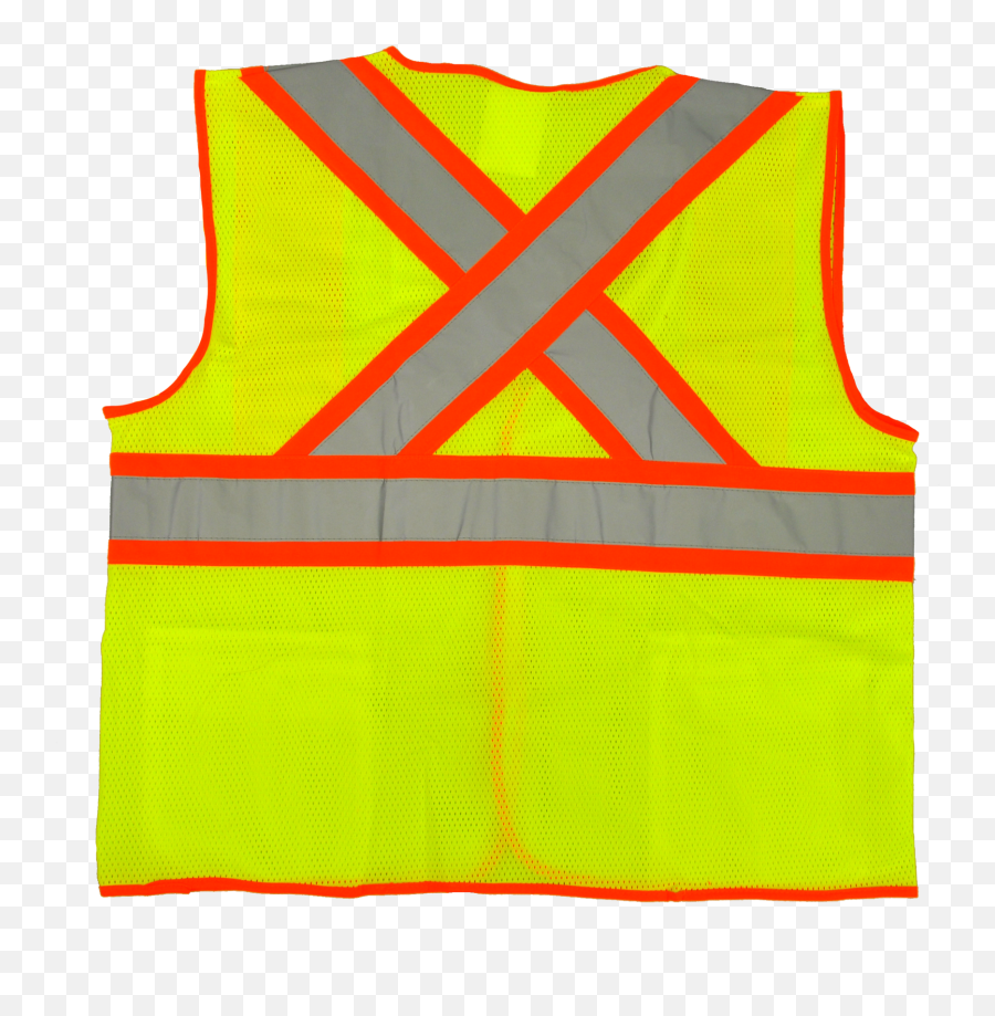 Deluxe High Visibility Fluorescent Safety Vest - Sweater Waistcoat Png,Icon High Visibility Vest