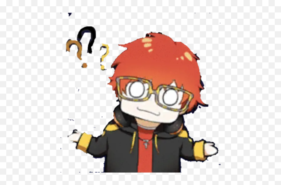 Mystic Messenger Stickers By Haru - Sticker Maker For Whatsapp Png,Mystic Messenger Icon