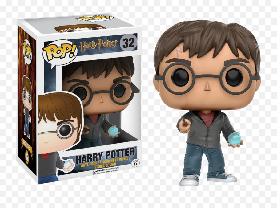 Harry Potter With Prophecy 32 Funko Pop - Funko Pop Harry Styles Png,Harry Potter Glasses Transparent