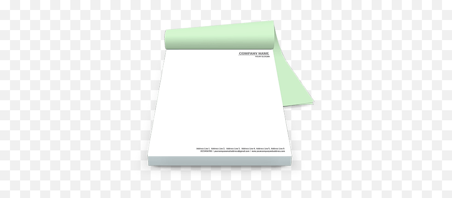 Simple Notepad Design - Document Png,Notepad Png