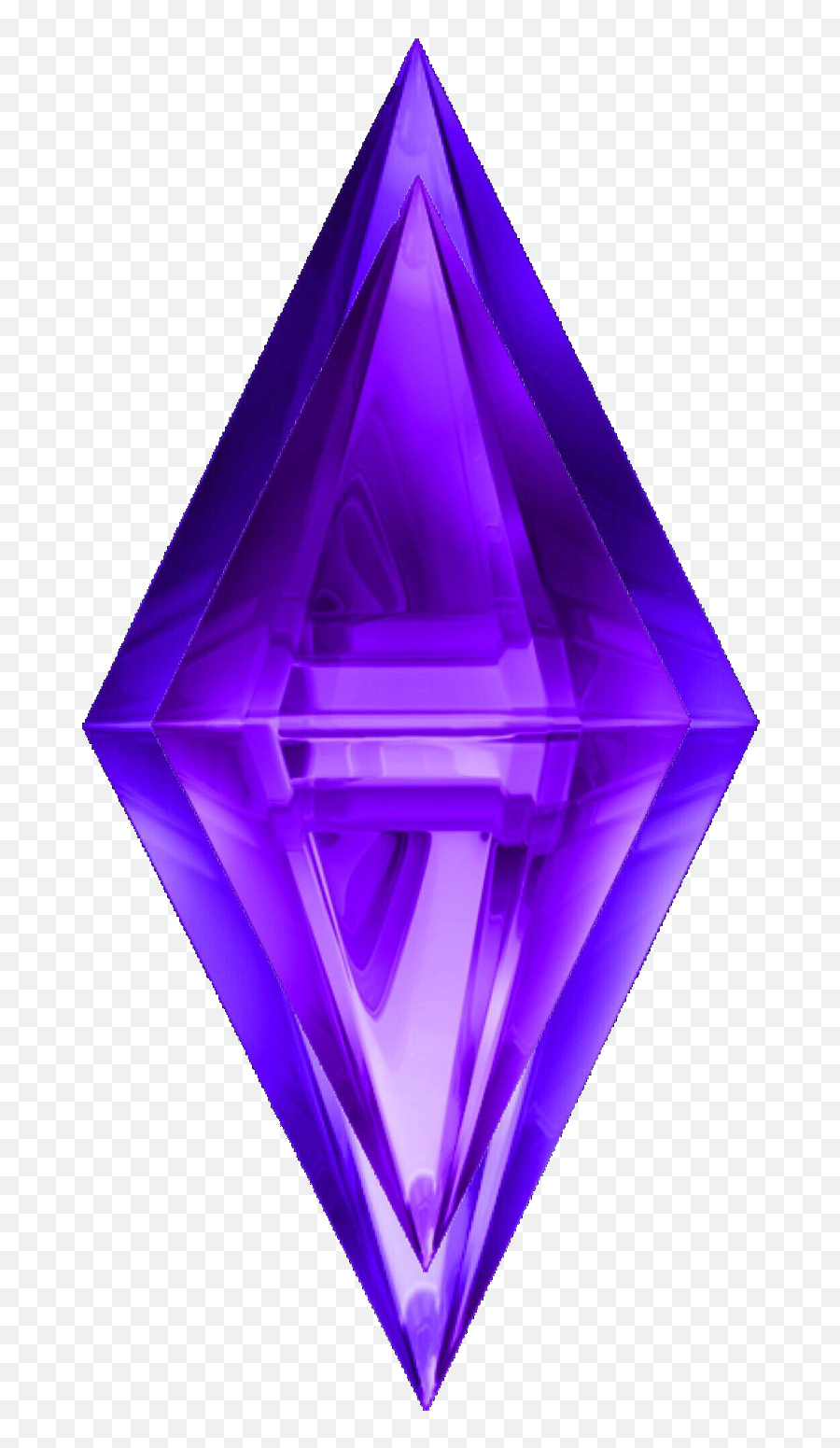 sims 4 logo purple