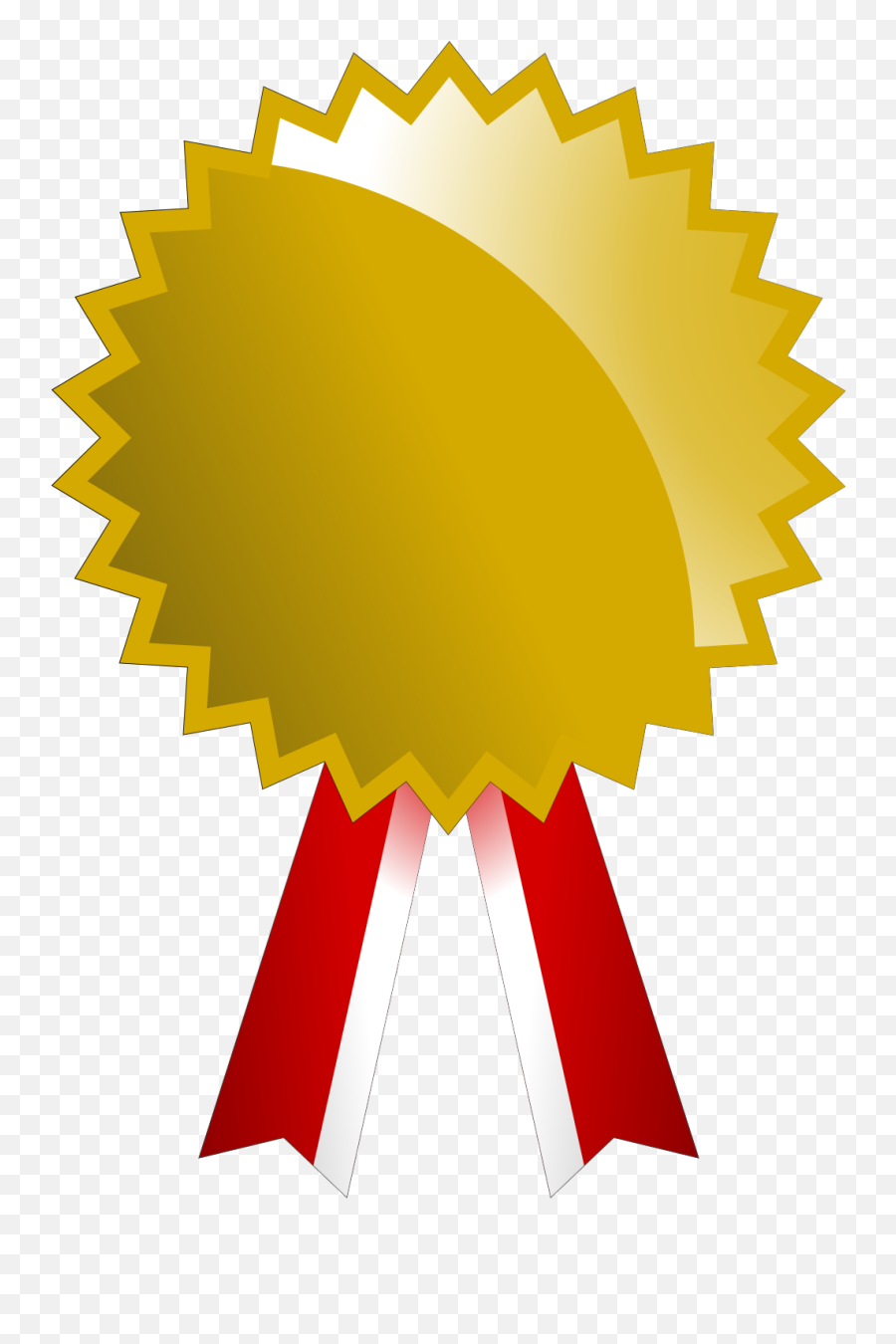 Gold Medal Png Svg Clip Art For Web - Download Clip Art Transparent Certificate Red Seal Png,Gold Medal Png