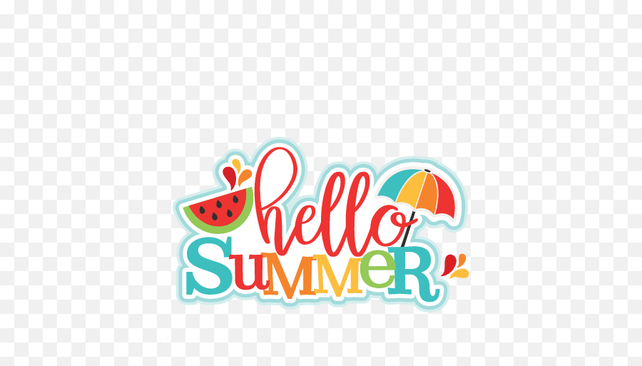 Hello Summer Png Image - Transparent Background Cute Summer Clipart,Summer Png