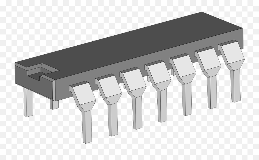 Integrated Circuit Chip - 3rd Generation Of Computer Integrated Circuit Png,Circuitry Png