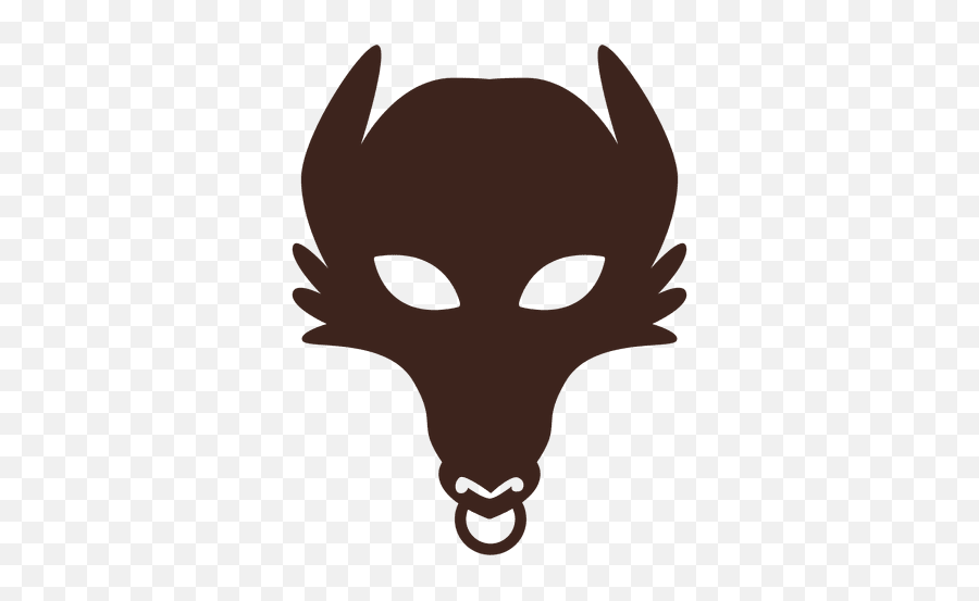 Wolf Face Silhouette - Cartoon Png,Wolf Outline Png