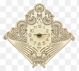Wall Hanging Wood Clock - Portable Network Graphics png
