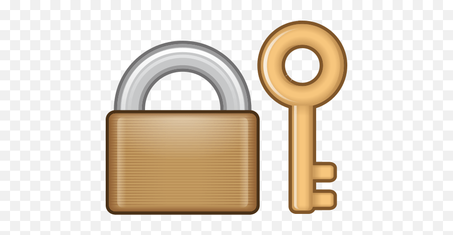 Lock And Key Transparent Png Clipart - Lock And Key Emoji,Lock And Key Png
