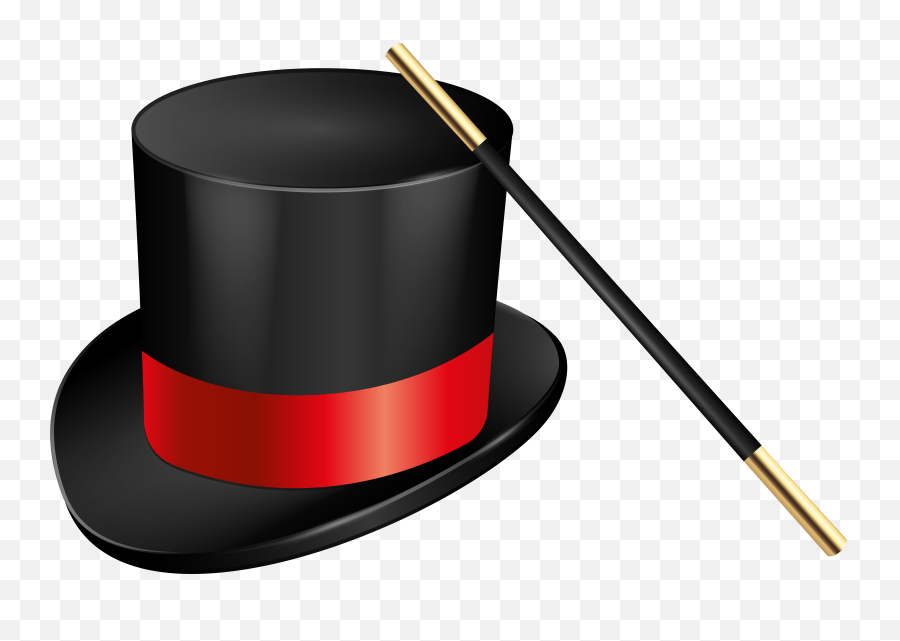 Mad Hatter Hat Drawing - Magician Hat Transparent Background Png,Mad Hatter Hat Png