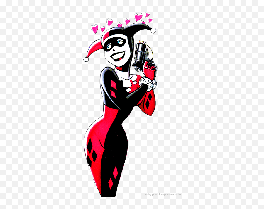 Classic Harley Quinn Cartoon Png Image - Harley Quinn Cartoon Png,Harley Quinn Transparent