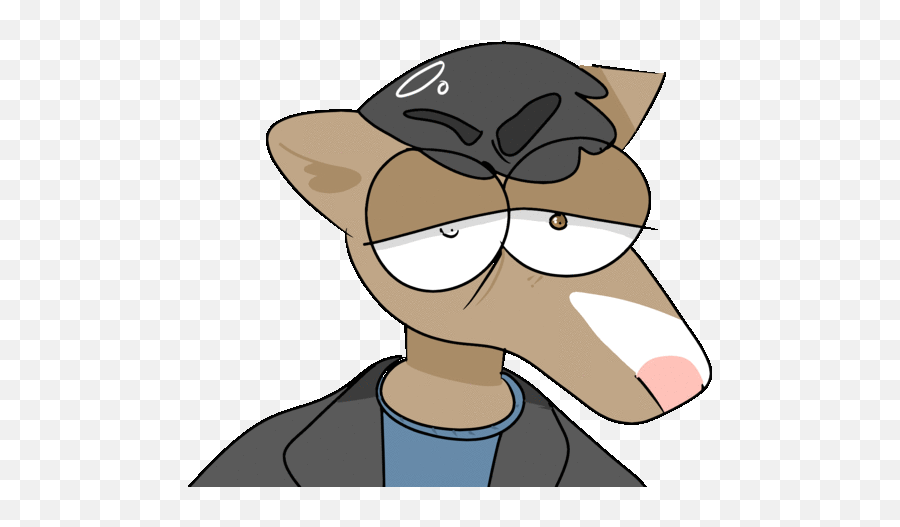 Bojack Horseman Gif Clipart - Cartoon Png,Bojack Png