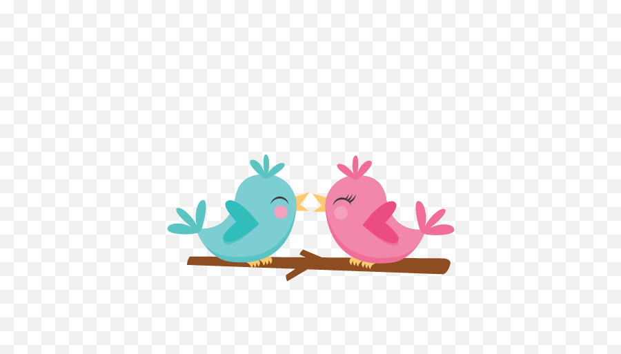 Love Birds Scrapbook Title Svg Cuts - Cute Love Bird Png,Love Birds Png