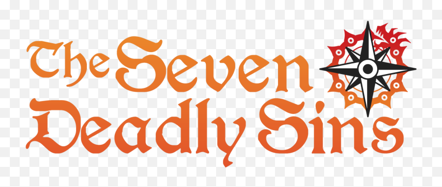 The Seven Deadly Sins Netflix - Seven Deadly Sins Words Png,Logo Anime
