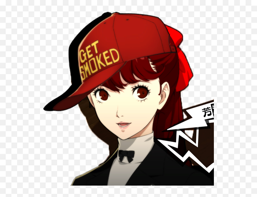 Get Smoked Hat Png - Persona 5 Get Smoked Kasumi,Get Smoked Hat Png