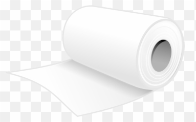 Toilet Paper Bathroom Tissue - Towel Clipart Png