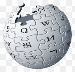 Download Wikipedia Logo Silver - No En Png