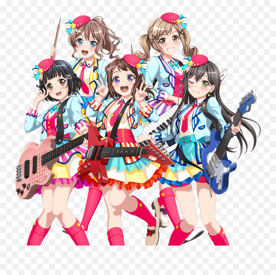 Poppinu0027party Bang Dream Wikia Fandom - Poppin Party Png,Party Png