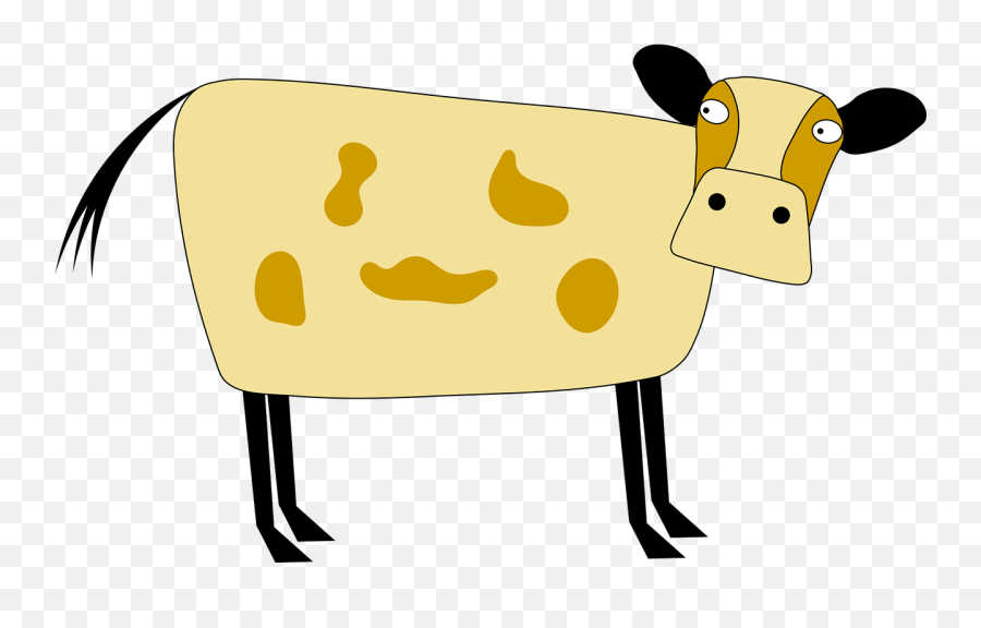 Download Cow Yellow Clipart Hd Png - Uokplrs Funniest Show Some New Jokes In English,Cow Clipart Png