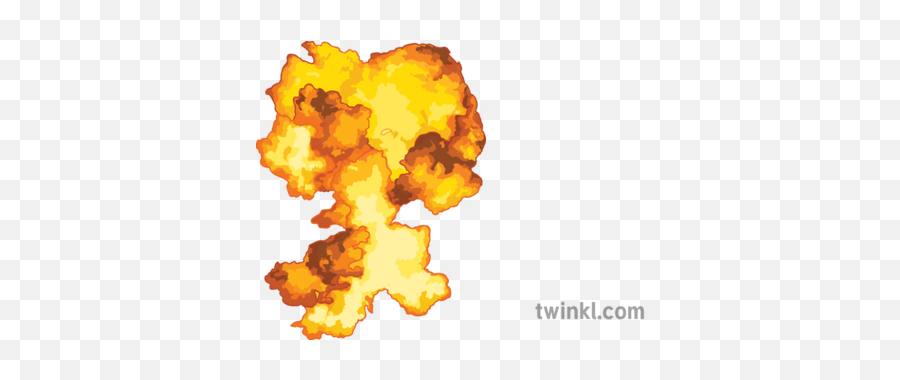 Tall Explosion Fire General Secondary Illustration - Twinkl Art Png,Fire Explosion Png