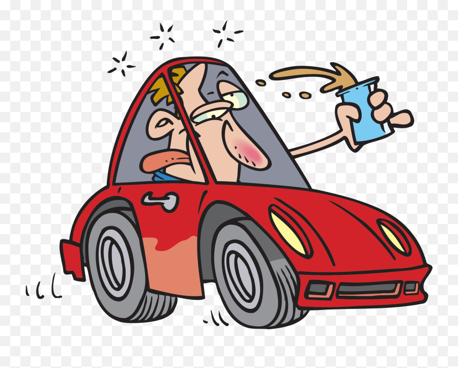 Download Drunk Driver Acts Crazy - Drunk Driver Clipart Png,Drunk Png
